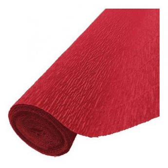 Гофропапір червоний 144 г/м2, 50*250 см, Scarlet Red 589, Cartotecnica Rossi