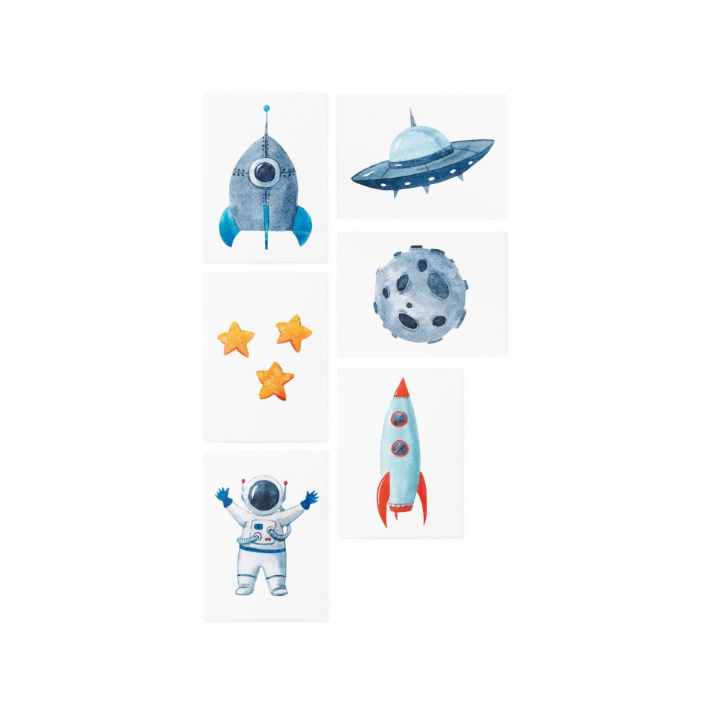 Тимчасові тату "Space Set"/TATTon.me