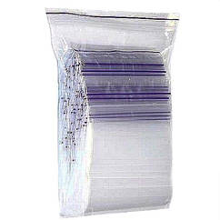 Пакет струна 7*10 фіолетова 100шт 50 мк