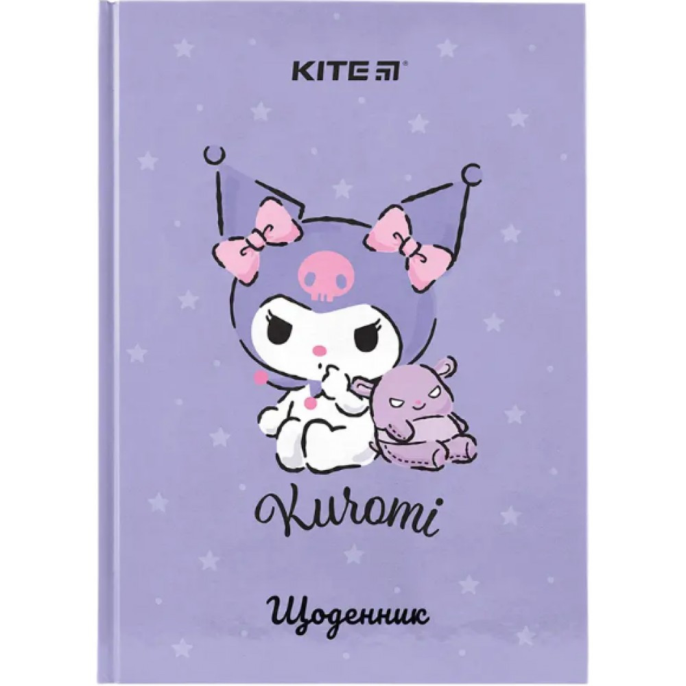 Щоденник шкільний A5 "Kite" HK24-262-4 Kuromi-4 тверда обкладинка