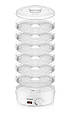 Сушарка для фруктів і овочів MOZANO Dehydrator 500 Вт White (500 Вт, 6 сит, білий, Польща), фото 3