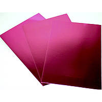Картон кольоровий A4 односторонній 3 аркуші дзеркальний, рожевий NPT-009/4411/Мандарин (топ-2)