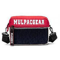 Сумка плечова 1 відділення, 2 кармани червона H-10180-E-red (368-3)