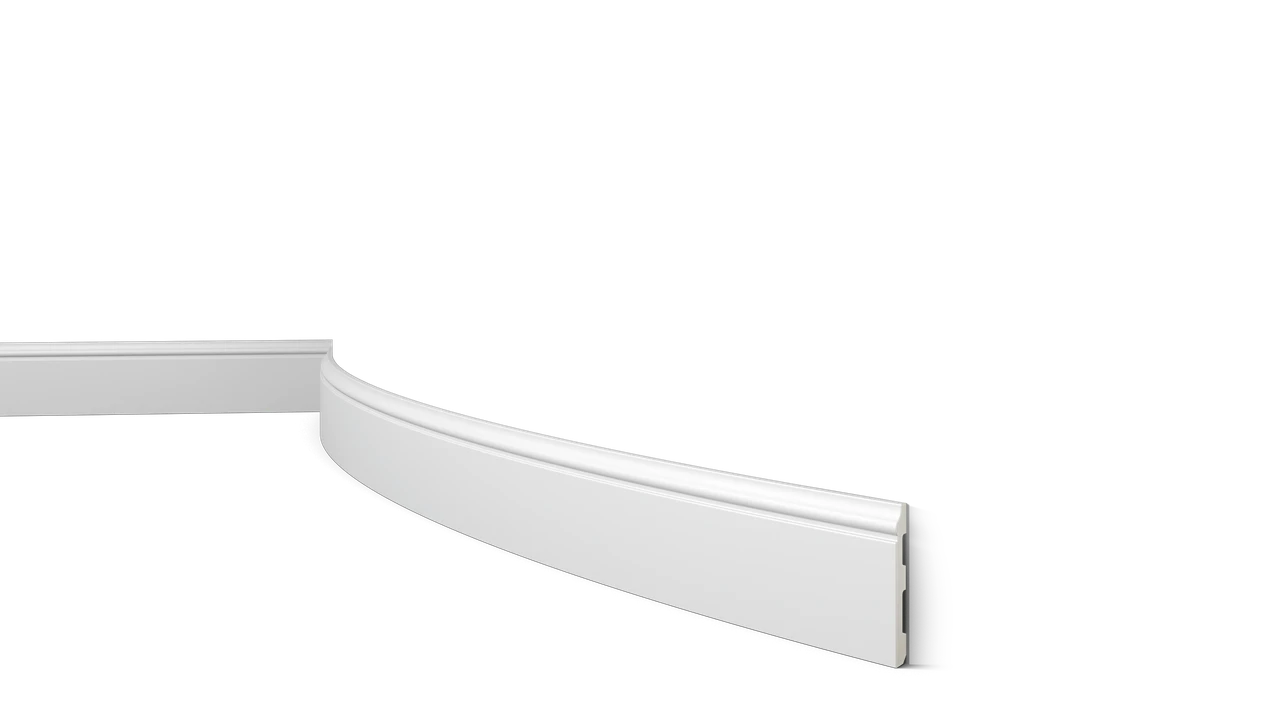 Плінтус підлоговий гнучкий Wallstyl FL1Flex (8х1,2)см, довжина 2м