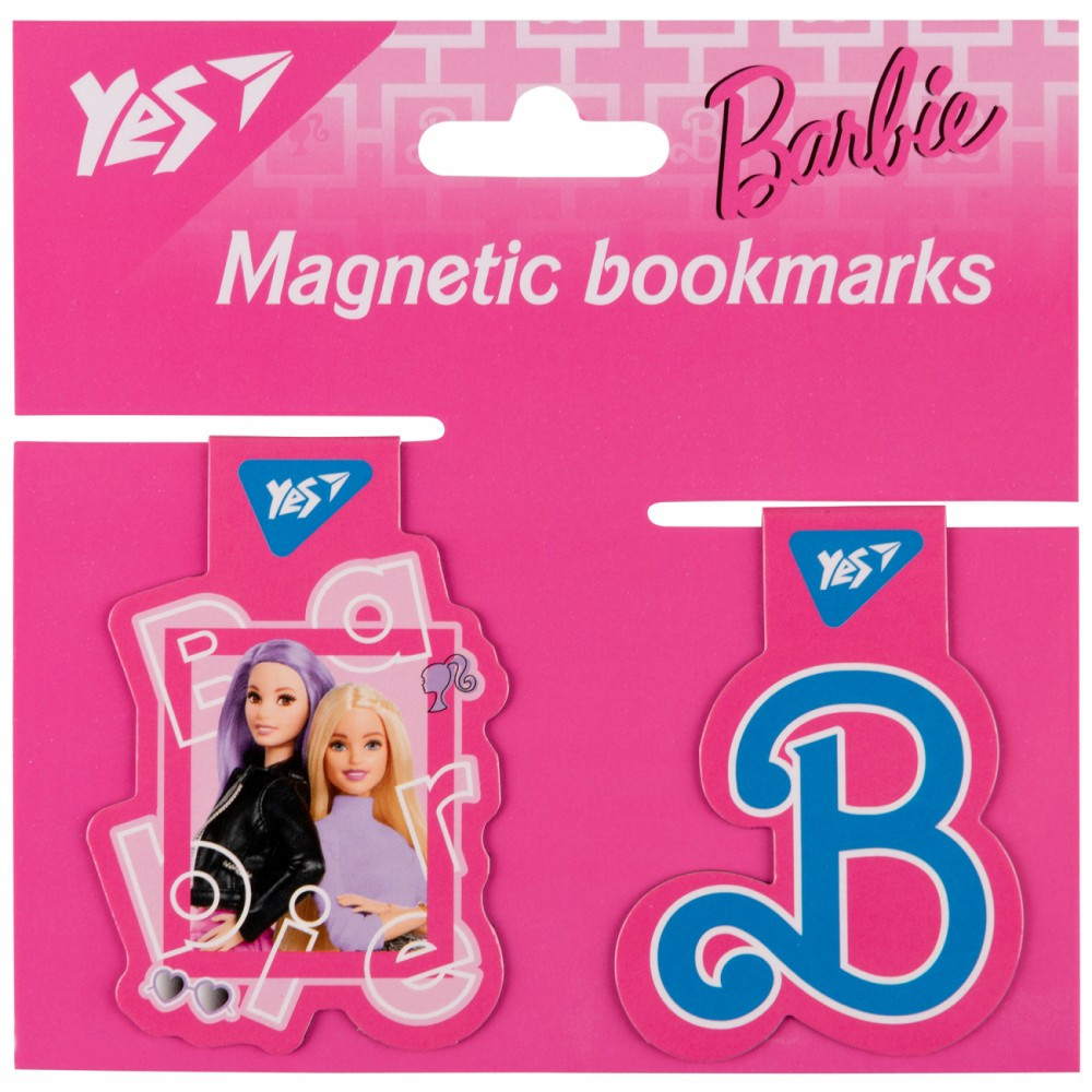 Закладка магнітна "Yes" 708109 Barbie friends 2 штуки