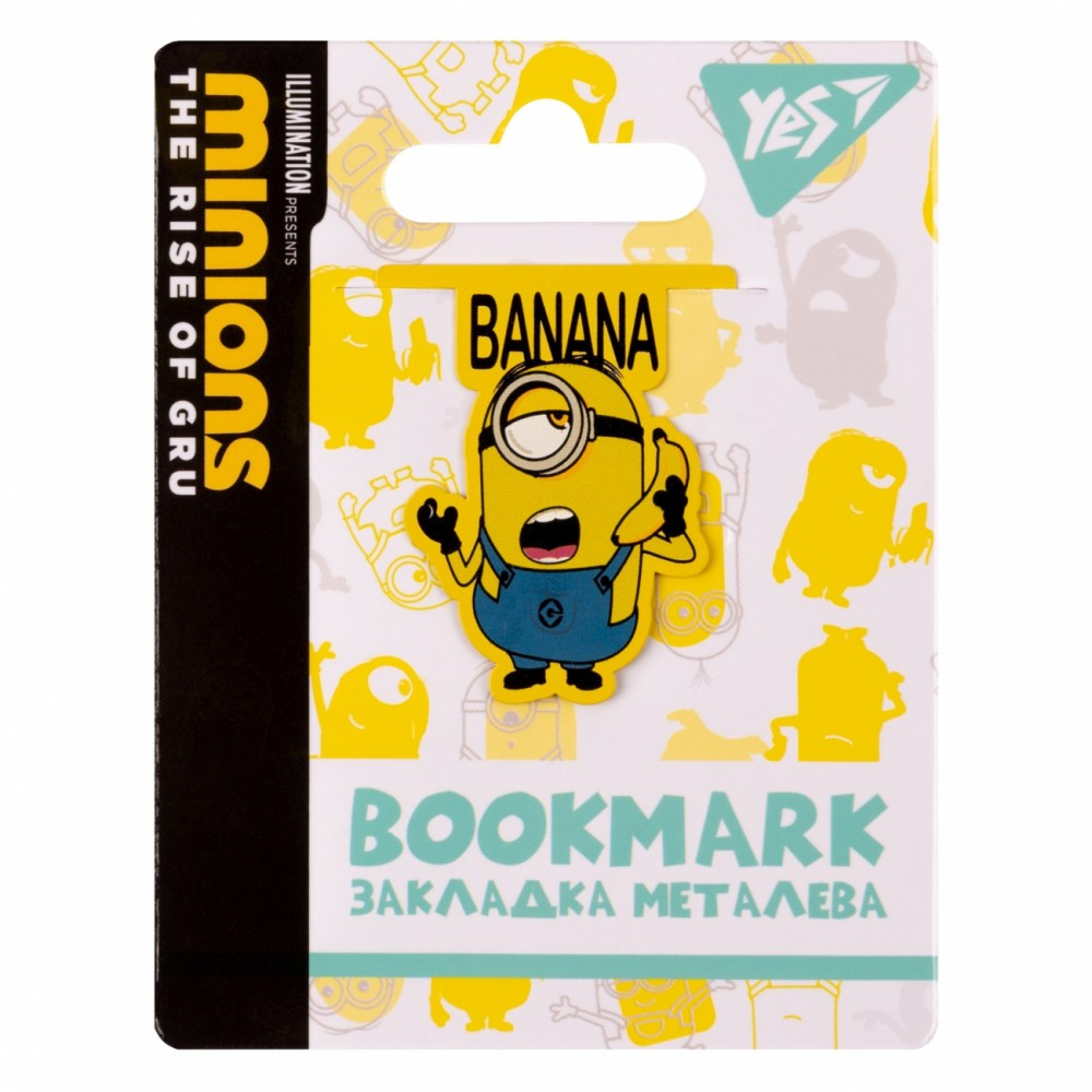 Закладка металева "Yes" 707840 Minions