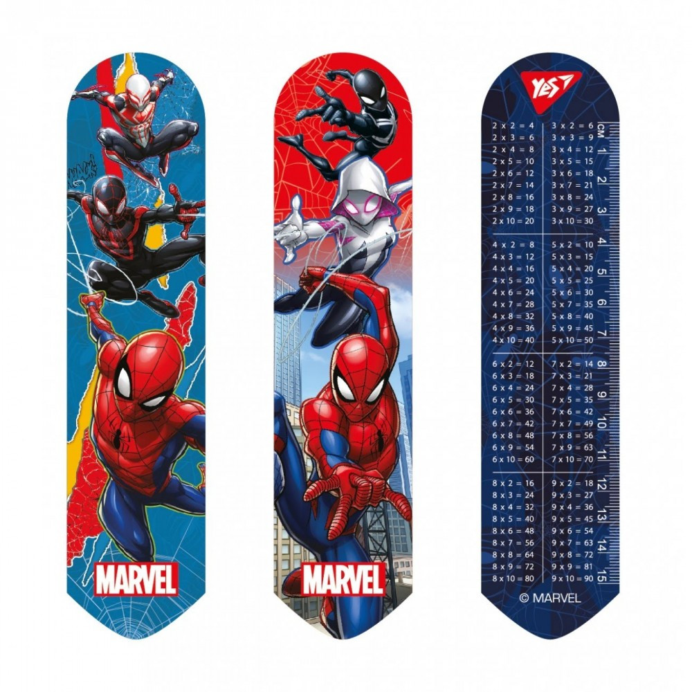 Закладка пластикова "Yes" 707384 2D Marvel
