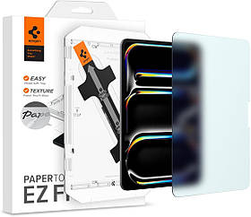 Захисна плівка для малювання Spigen для iPad Pro 11'' (2024) - Paper Touch EZ Fit, Matte Clear (AGL07789)