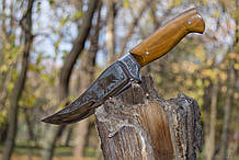 Нож охотничий Хантер ручной работы в комплекте кожаный чехол и экспертиза, + эксклюзивные фотоhttp://vek-rybak