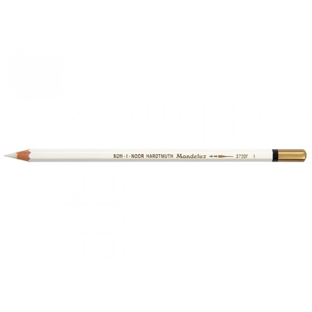 Олівець кольоровий "Koh-i-noor" 3720/1 Mondeluz акварельний titanium white/титан білий