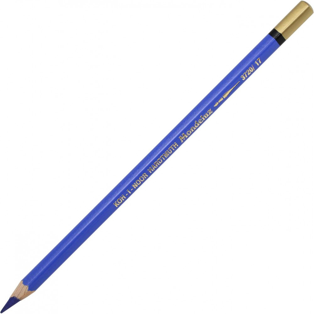 Олівець кольоровий "Koh-i-noor" 3720/17 Mondeluz акварельний cobalt blue/кобальтовий синій
