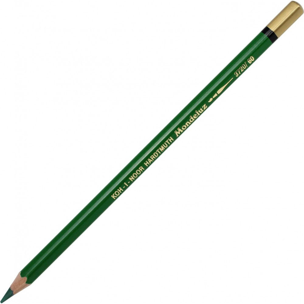 Олівець кольоровий "Koh-i-noor" 3720/60 Mondeluz акварельний emezald green/смарагдовий зелений
