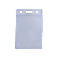 Бейдж "Optima" O45620 вертикальний PVC 74х105мм (топ-4)