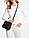 Жіноча сумка Michael Kors Emilia Small Logo Crossbody Bag (35S2GU5C1L) BLACK, фото 4