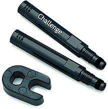 Подовжувачі ніпелів Valve Extender Black Aluminium Challenge, 31.5mm