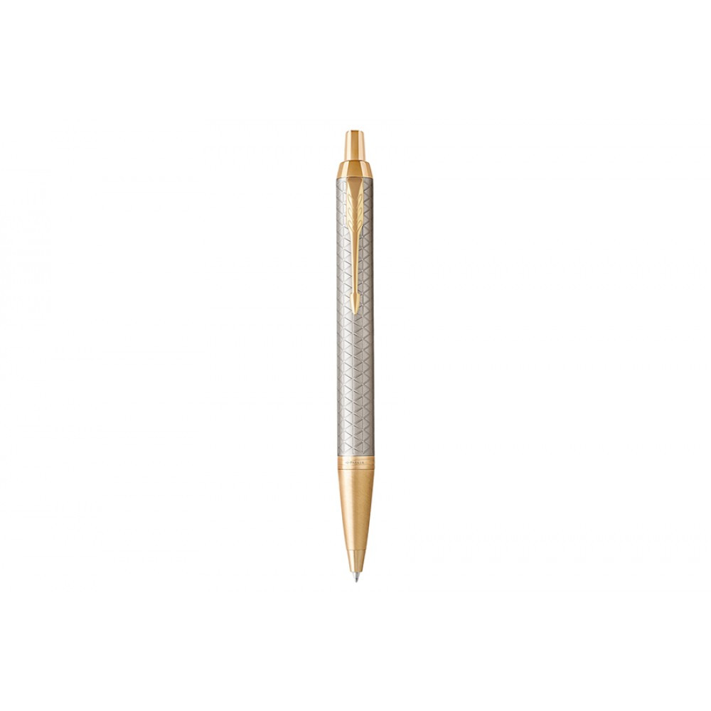 Ручка кулькова "Parker IM Premium Warm Silver" 24 132 позолота (368-10)