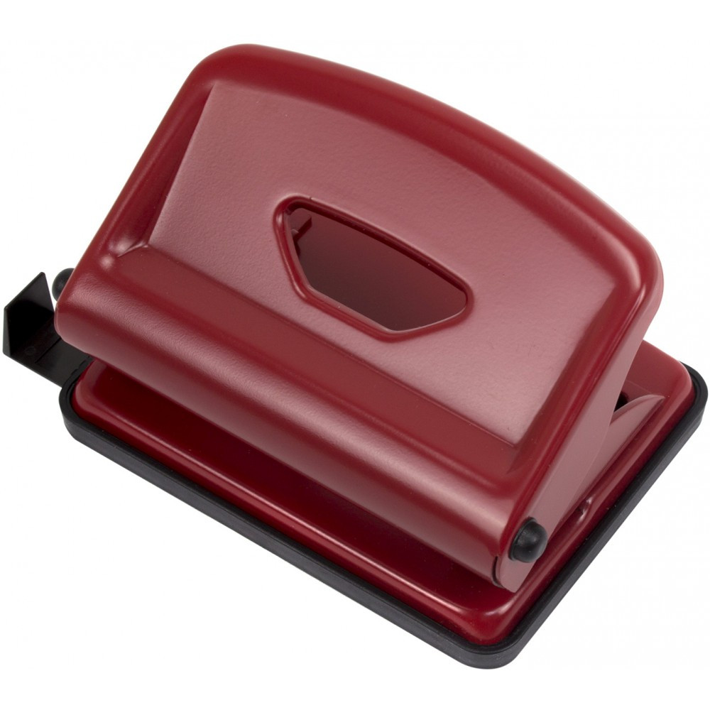 Дирокол "Scholz" 16 аркушів металевий червоний 4317