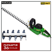 Кущоріз електричний садовий 750 Вт Procraft PT750 1800 об хв Максимальний різ 20 - 24 мм