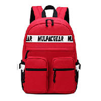 Рюкзак 1 відділення, 5 карманів 13" червоний KB-3851-red (368-4)