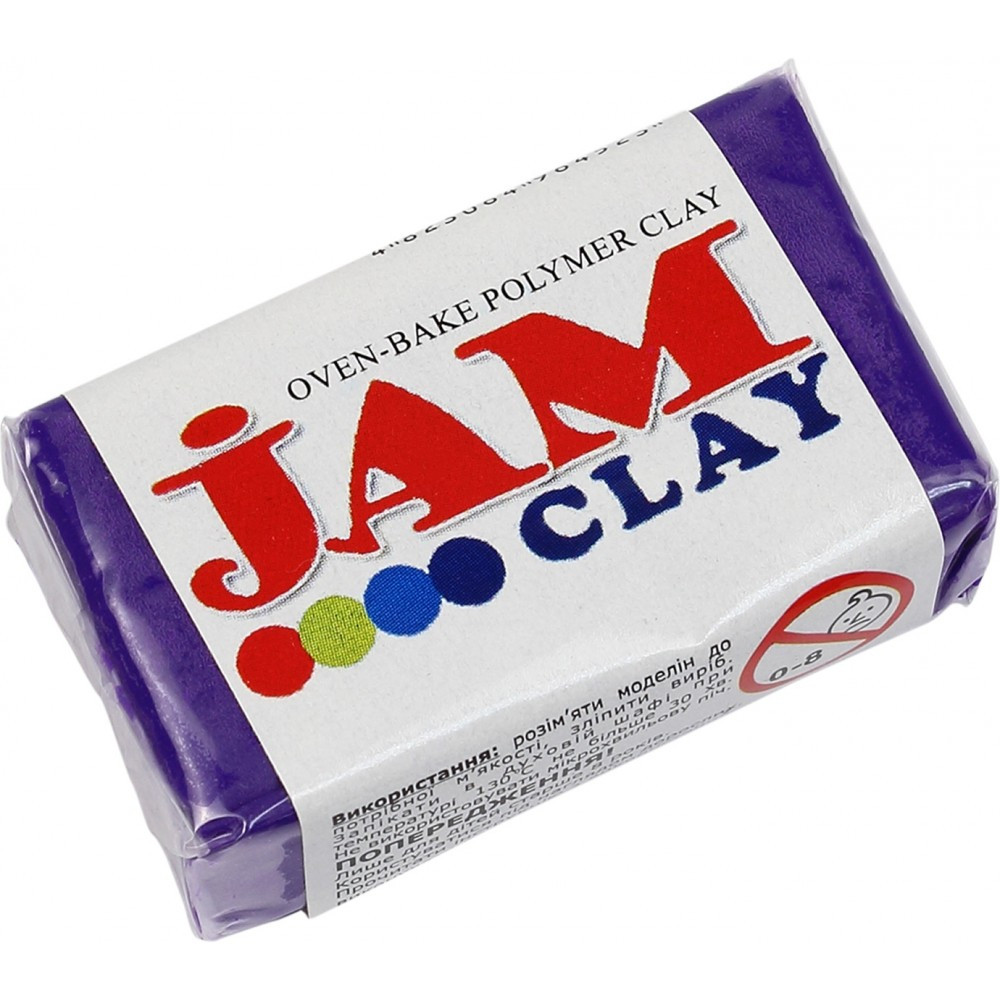 Глина полімерна "Jam Clay" Фіолетова казка 20гр 5018504/340504