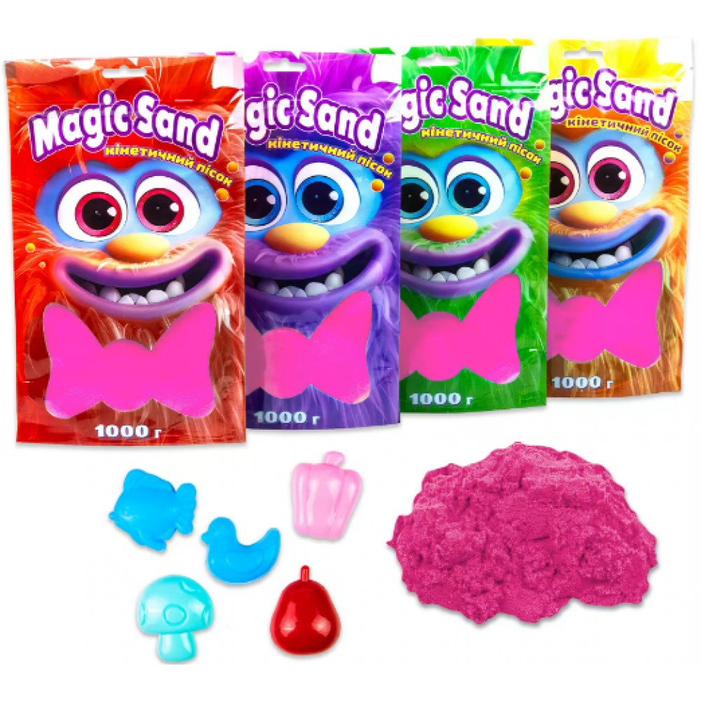 Набір для творчості "Magic sand" пісок, у кульку, 1000гр 39404-8/Strateg