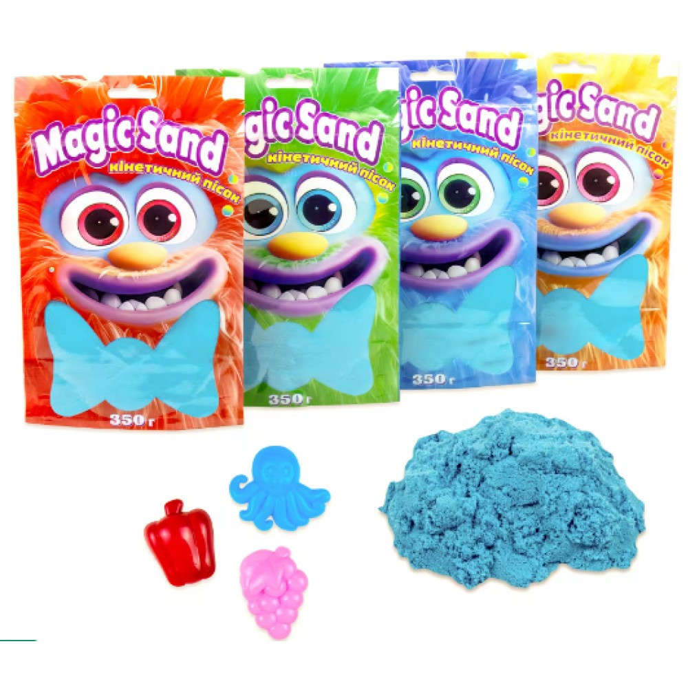 Набір для творчості "Magic sand" пісок, у кульку, 350гр 39402-3/Strateg