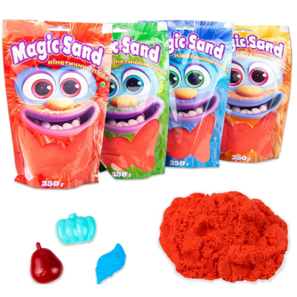 Набір для творчості "Magic sand" пісок, у кульку, 350гр 39402-6/Strateg