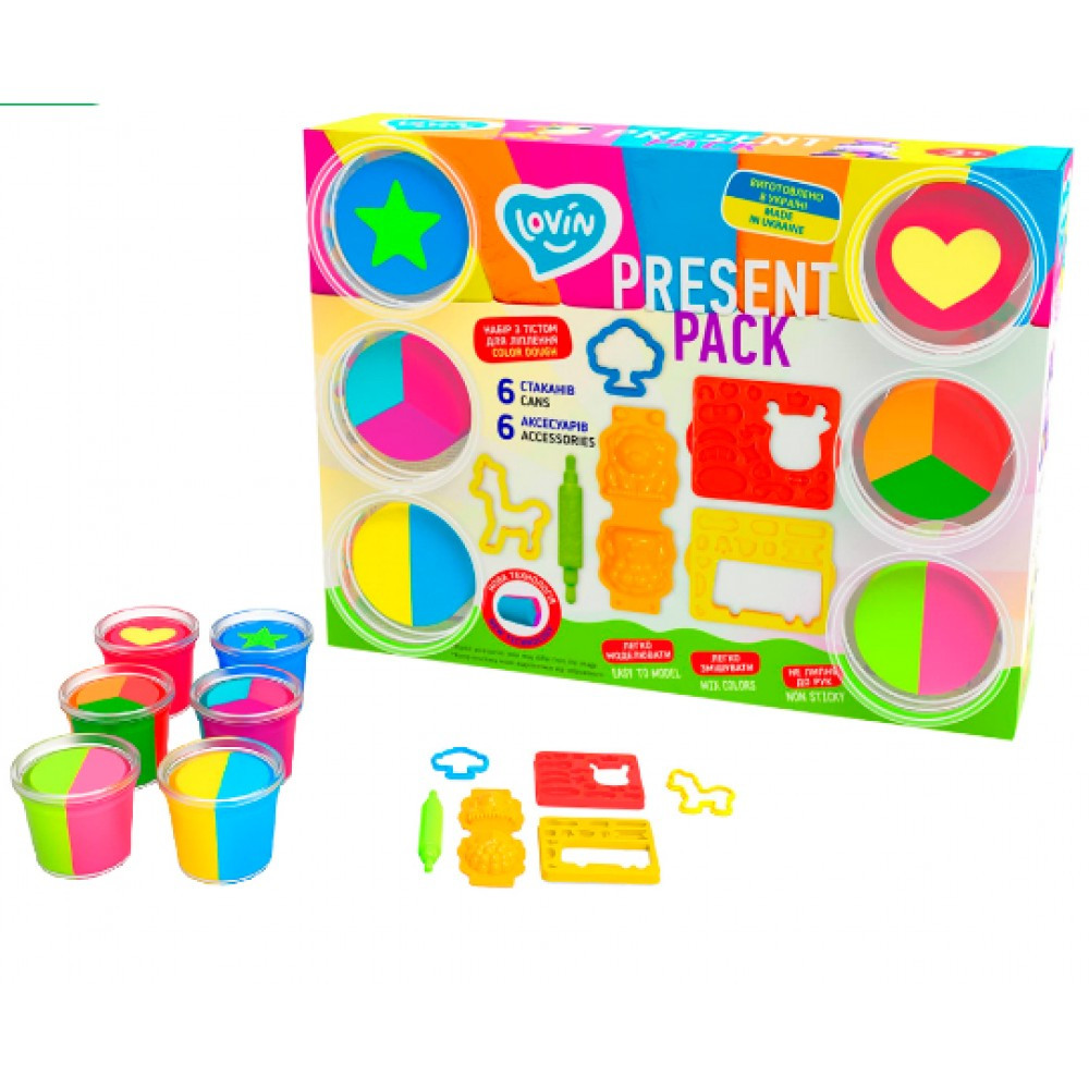 Набір тіста для ліплення "Lovin'Do" Present Pack 41222