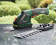 Акумуляторний ручний кущоріз та триммер для трави 2 в 1 Parkside PGSA 4 B3, фото 2