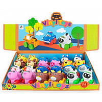 Тварина від 7 см, на колесах, JZD-045