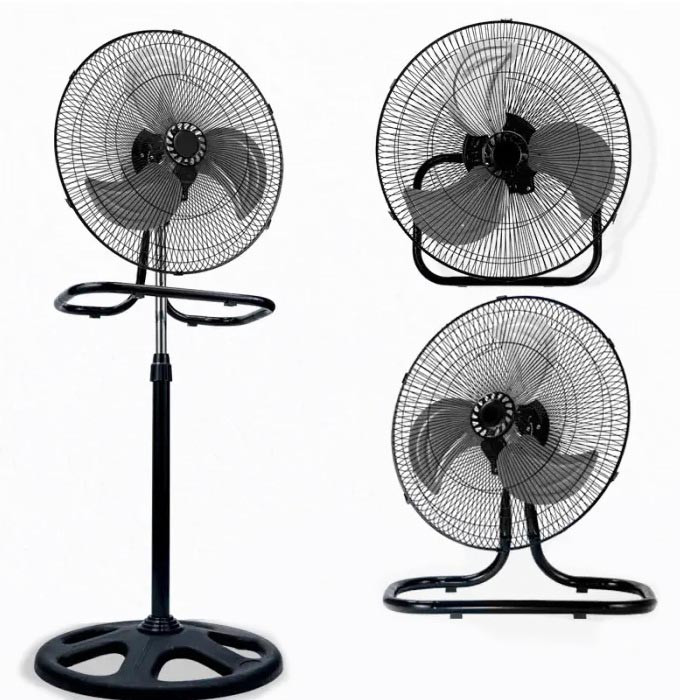 Настільний вентилятор трансформер WimpeX WX-1807 настінний безшумний 3в1 для дому офісу 55 Вт