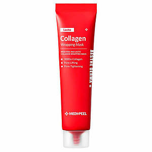 Маска-плівка для обличчя для звуження пор з колагеном Medi-Peel Red Lacto Collagen Wrapping Mask, 70 мл