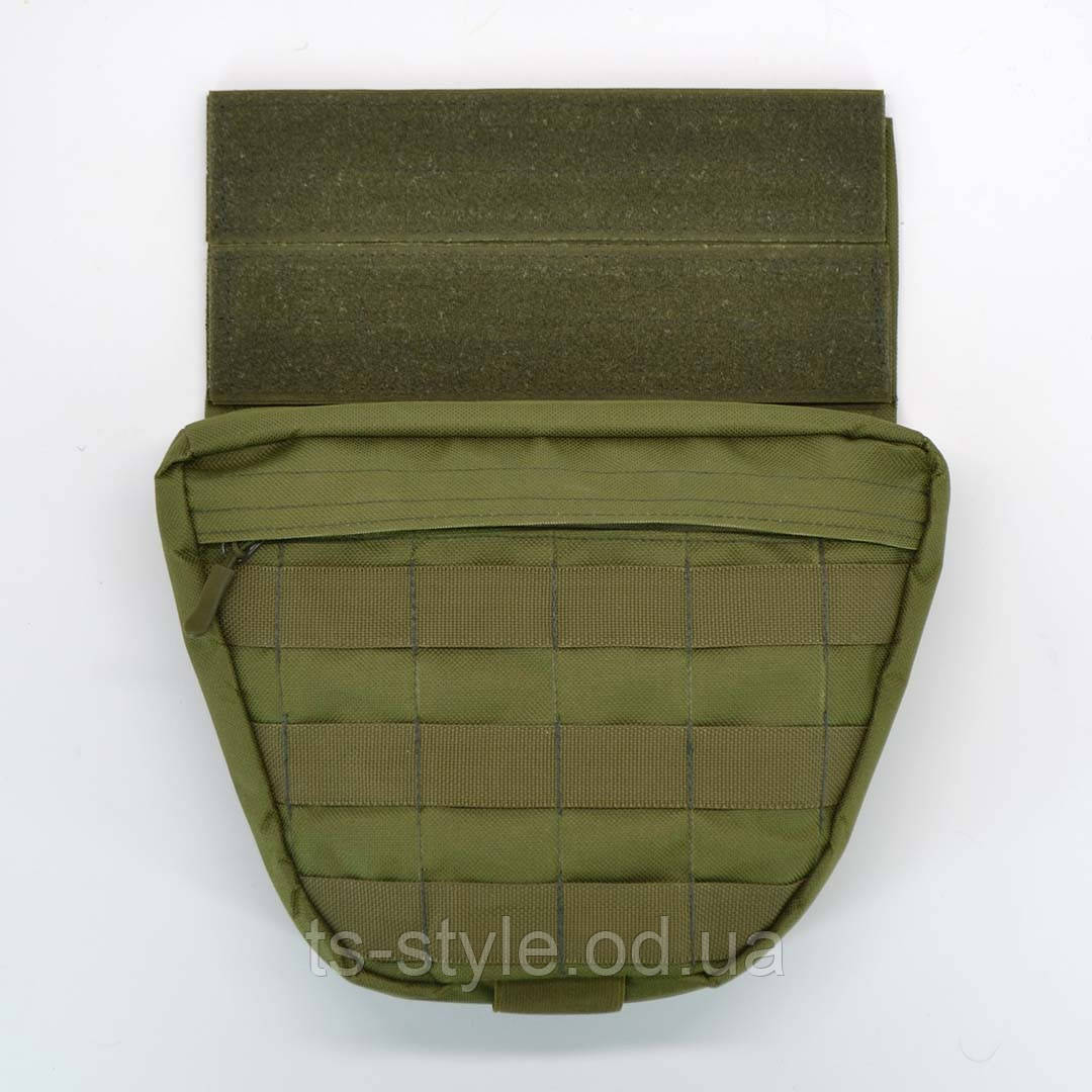Сумка-підсумок напашник малий в камуфляжі олива, фото 1