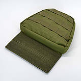 Сумка-підсумок напашник малий в камуфляжі олива, фото 6