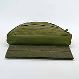 Сумка-підсумок напашник малий в камуфляжі олива, фото 7