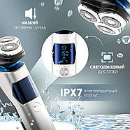 Електробритва чоловіча VGR V-328 Бритва електрична Роторна електробритва, фото 4