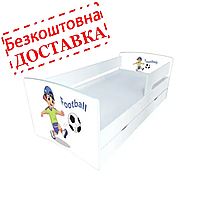 Дитяче ліжко для юних футболістів