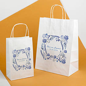 Весільний Пакет для Коровая Друк Напису 150*90*240 мм Пакетик на Замовлення