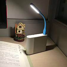 Гнучка USB led лампочка-ліхтарик для повербанка і ноутбука в асортименті, фото 4