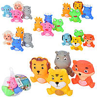 Іграшка для купання (тварини), 4 штуки, 6 видів, MHT2021-D4A-F