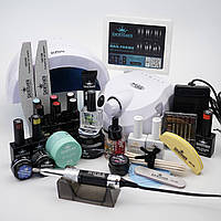 Стартовий набір з лампою SunOne та фрезером Мокс X500 для манікюру та педикюру AS-12