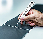 Маркер фірмовий з довгим носиком Pica BIG Ink Smart-Use Marker XL, білий, фото 6