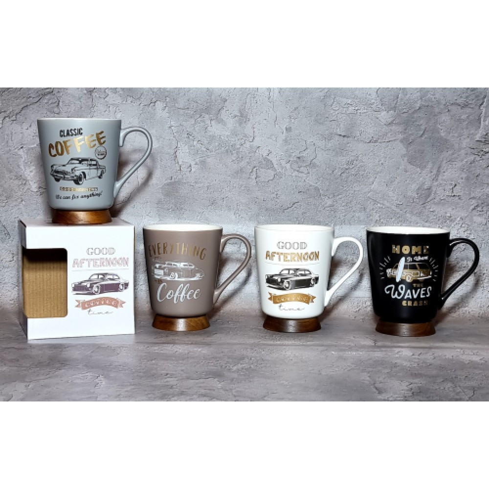 Чашка керамічна 440мл "Авто", 2079-09/S&T