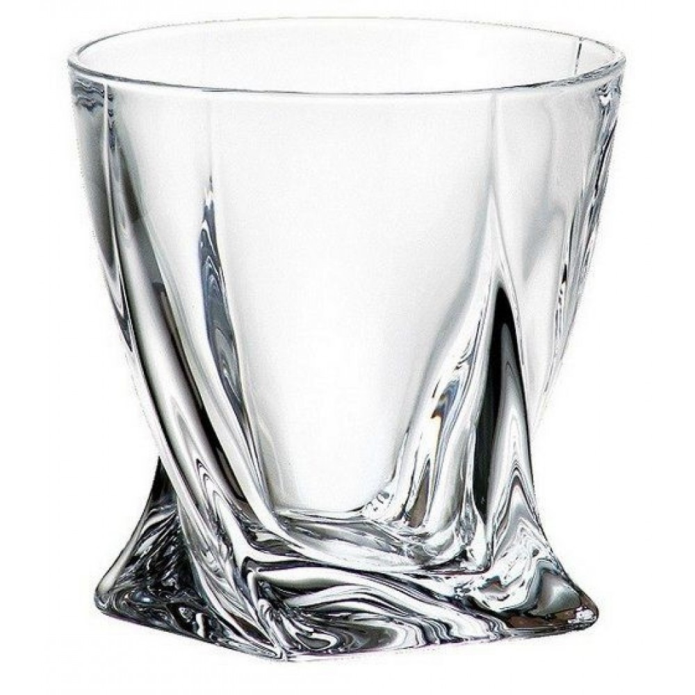 Набір чарок скло "Bohemia. Quadro" (6шт) 55мл низькі 2K936/99А44/055/4931 (368-6)