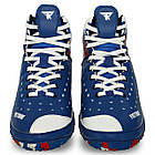 Борцовки шкіряні Fistrage 9736 розмір 40 Blue-White, фото 7