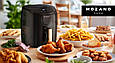 Мультипіч, аерофритюрниця Mozano Active Fryer AGD/FRY/01 Gold (4 л., 1500 Вт, Польща), фото 9