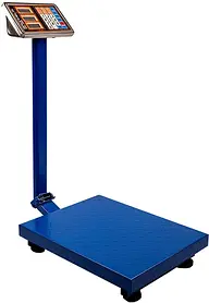 Торгові ваги Grunhelm GSC‑150 до 150 кг платформа 300×400 мм нержавіюча сталь живлення мережа/акумулятор дисплей ЖК