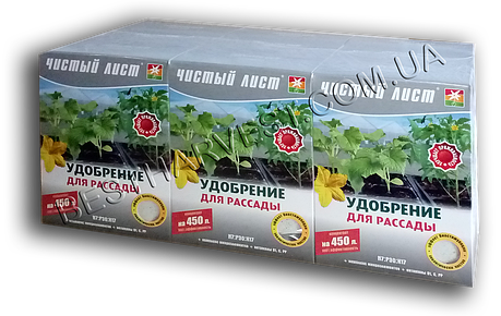 Добриво для розсади 300 г «Чистий лист», оригінал, фото 1