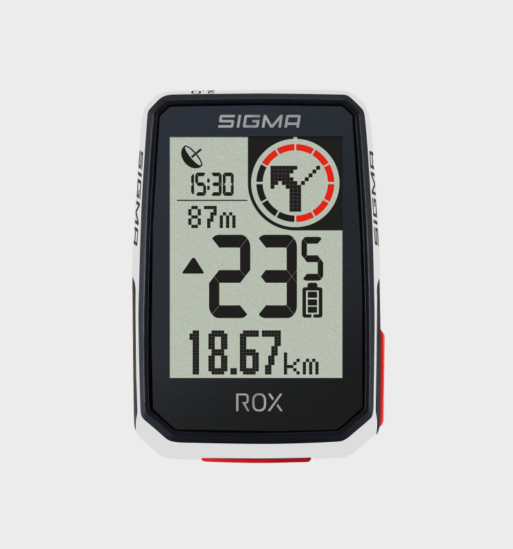 Велокомп'ютер ROX 2.0 White Sigma Sport