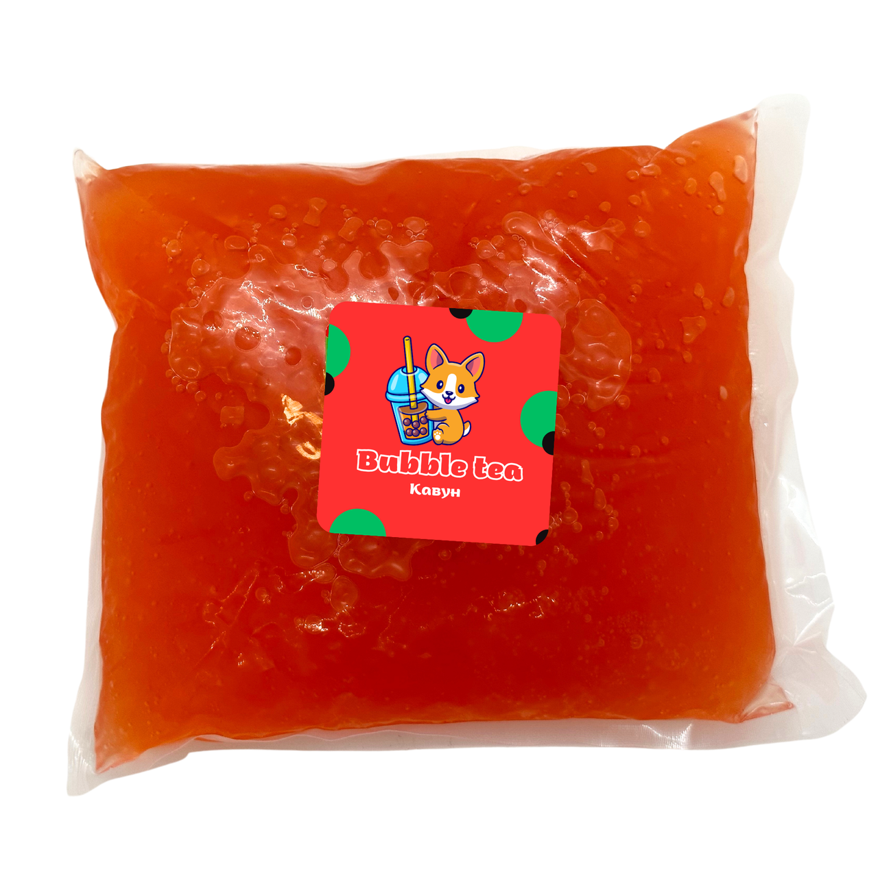 Bubble tea кульки смак "Кавун" 1.25кг Дой пак